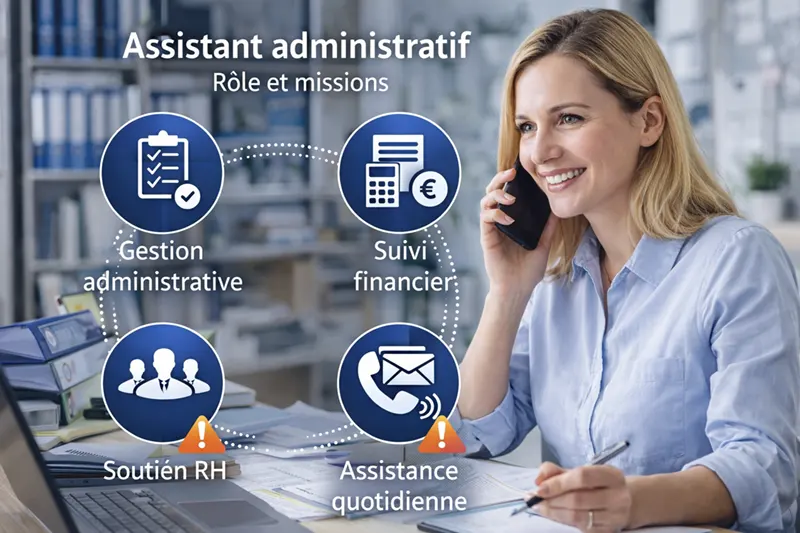 Quel est le rôle d’un assistant administratif