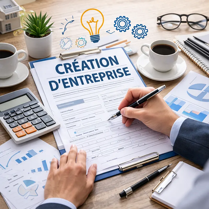 Accompagnement à la création d'entreprise